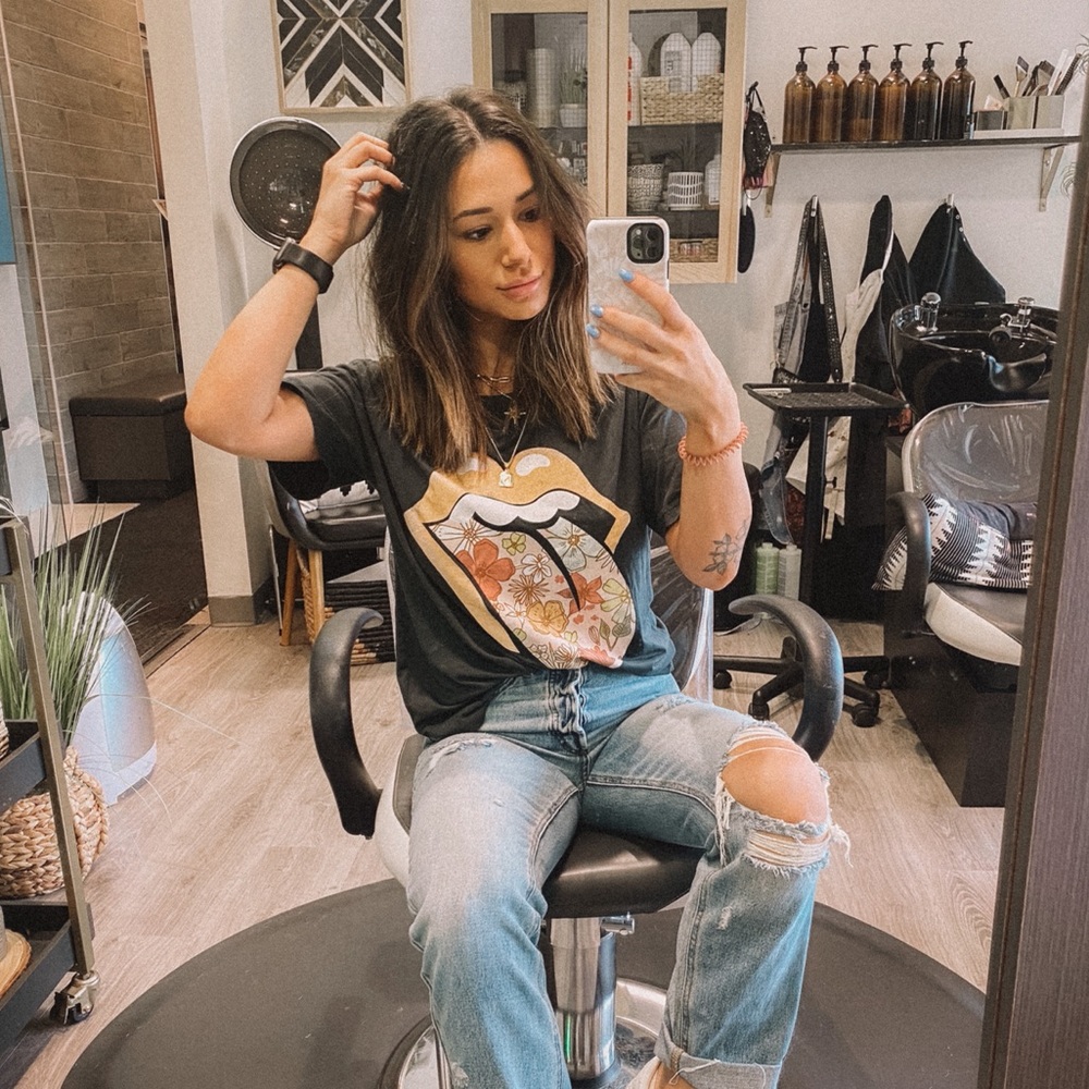 Retro Rolling Stones tee